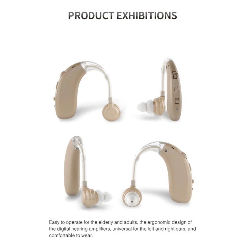 Bluetooth Rechargeable Hearing Aids Battery Charging 1pcs