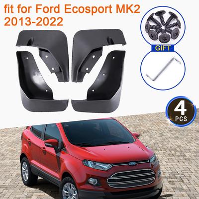4x für Ford Ecosport 2 MK2 2013 ~ 2022 Schmutzfänger Spritzschutz Flap Kotflügel Kotflügel vorne Rean Wheels Auto Styling