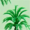 Miniature Fairytale Garden Miniature Landscape Accessory In Modern Park of Simulated Coconut Tree