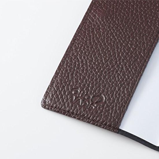 Quo Vadis Leather Planner Taurillon Qv10x1520cac Cover, Trion, 10x15cm, Cocoa,