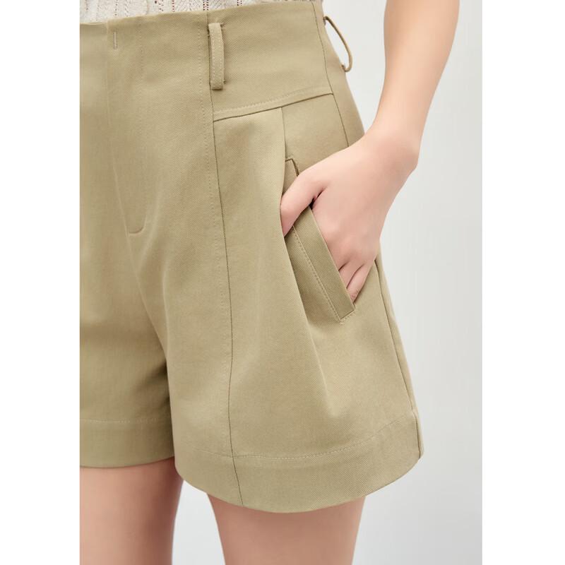 Women's High-Waisted A-Line Casual Shorts