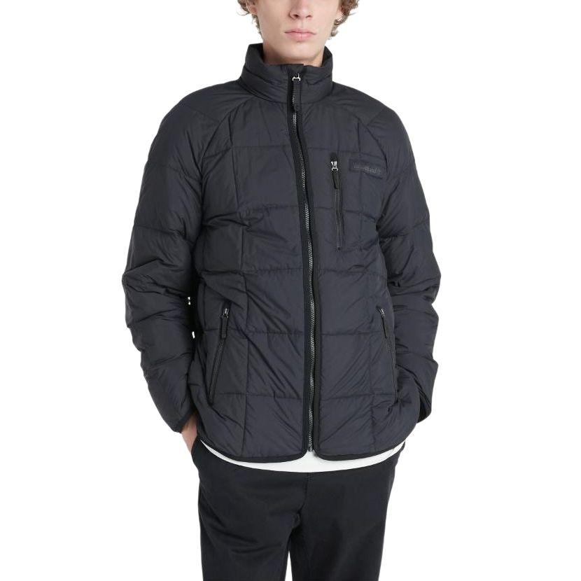 Timberland Solid Logo Waterproof Warm Jacket Men Jacket Black A2N8M-001