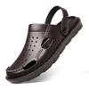 Men's Closed-Toe Non-Slip Summer Sandals & Slippers - Breathable, Soft Sole, Wear-Resistant Dual-Use Shoes