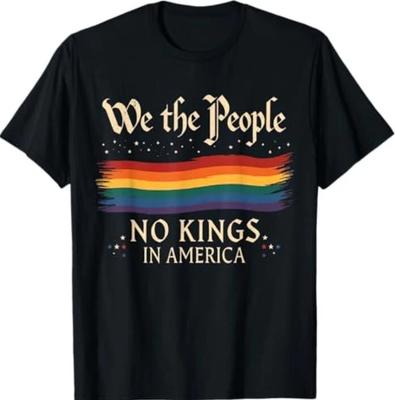 Niente Re in America Noi il Popolo maglietta uomo donna
