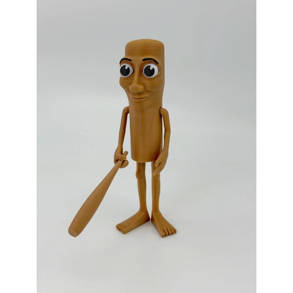 Estatueta de Tubarão Estatueta Tungtungsahur Decoração de Mesa Articulada Tralalero Tralala Ornamento de Estatueta Boneca Engraçada Brinquedo Impresso em 3D