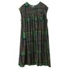 DIMANAF New 2026 Plus Size Summer Beach Women Cotton Vintage Lady Long Dress Floral Print Loose Oversize