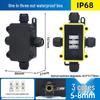 IP68 Waterproof Outdoor Junction Box with Terminals for Street Lights