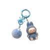 Christmas Labubu Kawaii Particles Keychain Bag Cell Phone Charm Key Chain Christmas Gift Cute Plush Charm