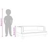 Kids  Sofa Cream 80 x 45 x 30 cm Velvet