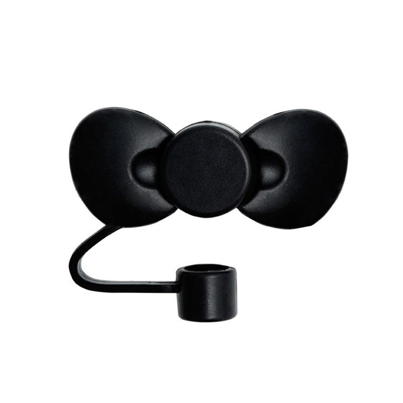 

Милые соломенные чехлы с бантом, кепки, топперы для стаканов на 30 и 40 унций, многоразовые милые силиконовые насадки на соломинки, защитные чехлы