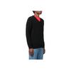 Polo Ralph Lauren Solid Logo Embroidered V-Neck Long Sleeve Pullover Sweater Men Sweater Black 710876707-004