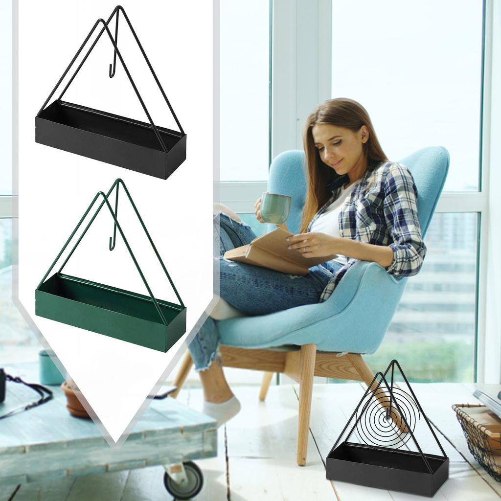 Hanging Coil Rack, Spiral  Rack, Coil Burner, Garden Outdoor And  Killing Metal Incense Rack