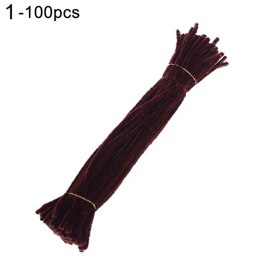 100 Stück Chenille Stiele Pfeifenreiniger Twist Rods Kinder DIY Handwerk Lernspielzeug