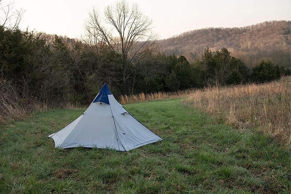 Alps Mountaineering Trail Tipi 2 Person Tent, Grey/Navy,