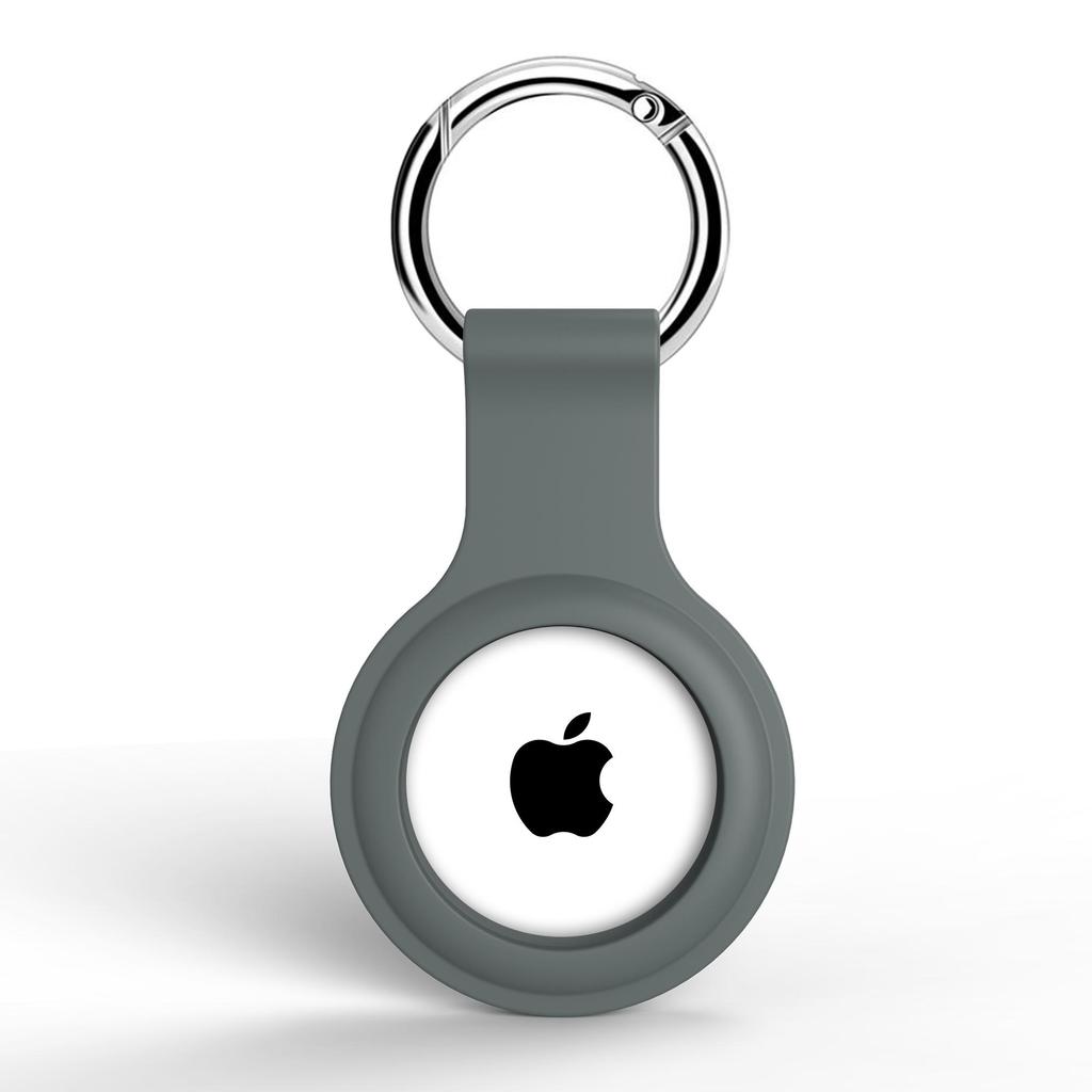 Abdeckung für Apple Airtags Hülle, flüssiges Silikon, Schutzhülle, Tracker-Zubehör, kratzfeste Hülle, Schlüsselanhänger, Air-Tag-Hülle