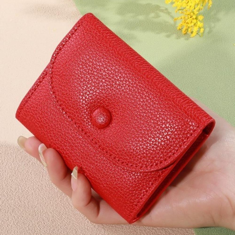 Zipper Women's Wallet Pu Leather Mini Coin Purse Fashion Card Holder  Girls