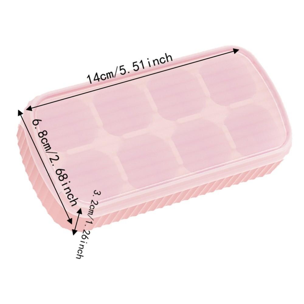Silicone Ice Cube Trays With Lid Square Shape Flexible Ice Cube Tray Silicone Ice Cube Tray  Bar