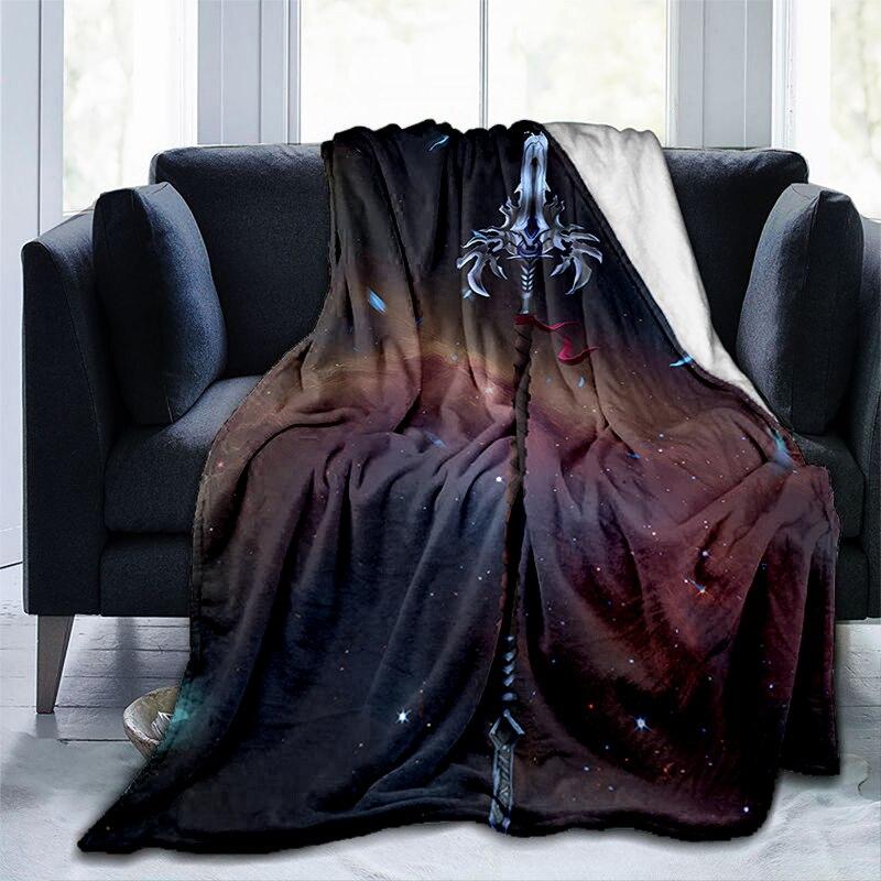Umelecky potlačená deka na zbrane flanel Mäkká plyšová rozkladacia pohovka vrhacie deky Gedruckt Bettdecke pohovka Geschenk Dropshopping
