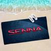 A-Ayrtons S-Sennas Logo Beach Towel Colorful Bath Towels for Girl Microfiber Quick Dry Custom Sand Free Beach Yoga Spa Gym Pool