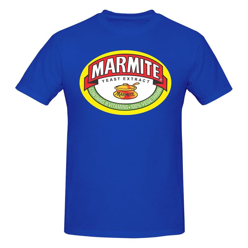 Marmite Logos Loose Tshirt Japanese Style City Boy Everyday Versatility Short Sleeve