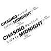 Chasing Midnight Slogan Japanese Kanji Car Windowscreen Stickers JDM Drift Windshield Vinyl Decal Auto Decoration Accessories