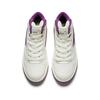New Anta Life Collection Anti-Slip Wear-Resistant Mid-Top Skateboard Shoes Women's White Purple 922448083-4