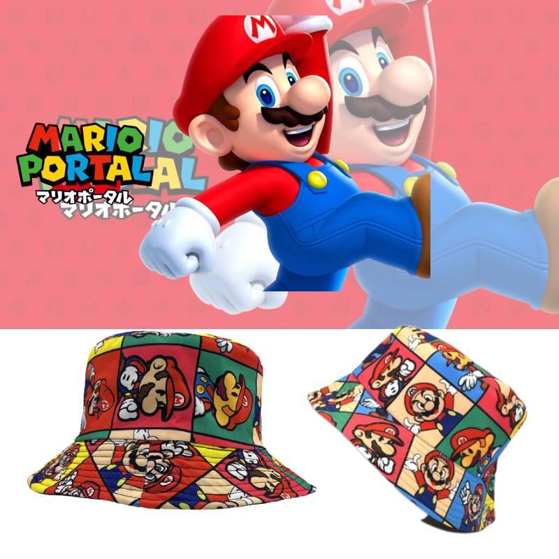 Super Mario Print Fisherman Hat For Men And Women Durable And Stylish Basin Hat