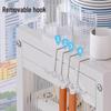 Multi-functional Carbon Steel Kitchen Dish Drainer & Storage Rack