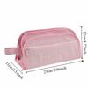 Multi-layer Pen Storage Bag Large-capacity Student Stationary Boxes Grid Pencil Case  Children