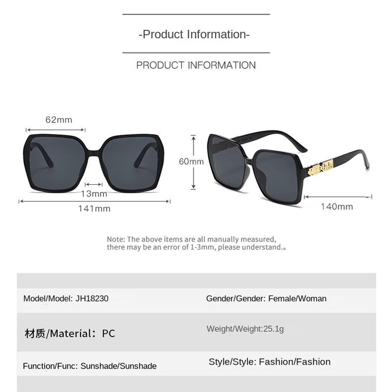 Fashion Square Sunglasses Men Women Luxury Designer Vintage UV400 Sun Glasses Driving Eyewear Gafas De Sol