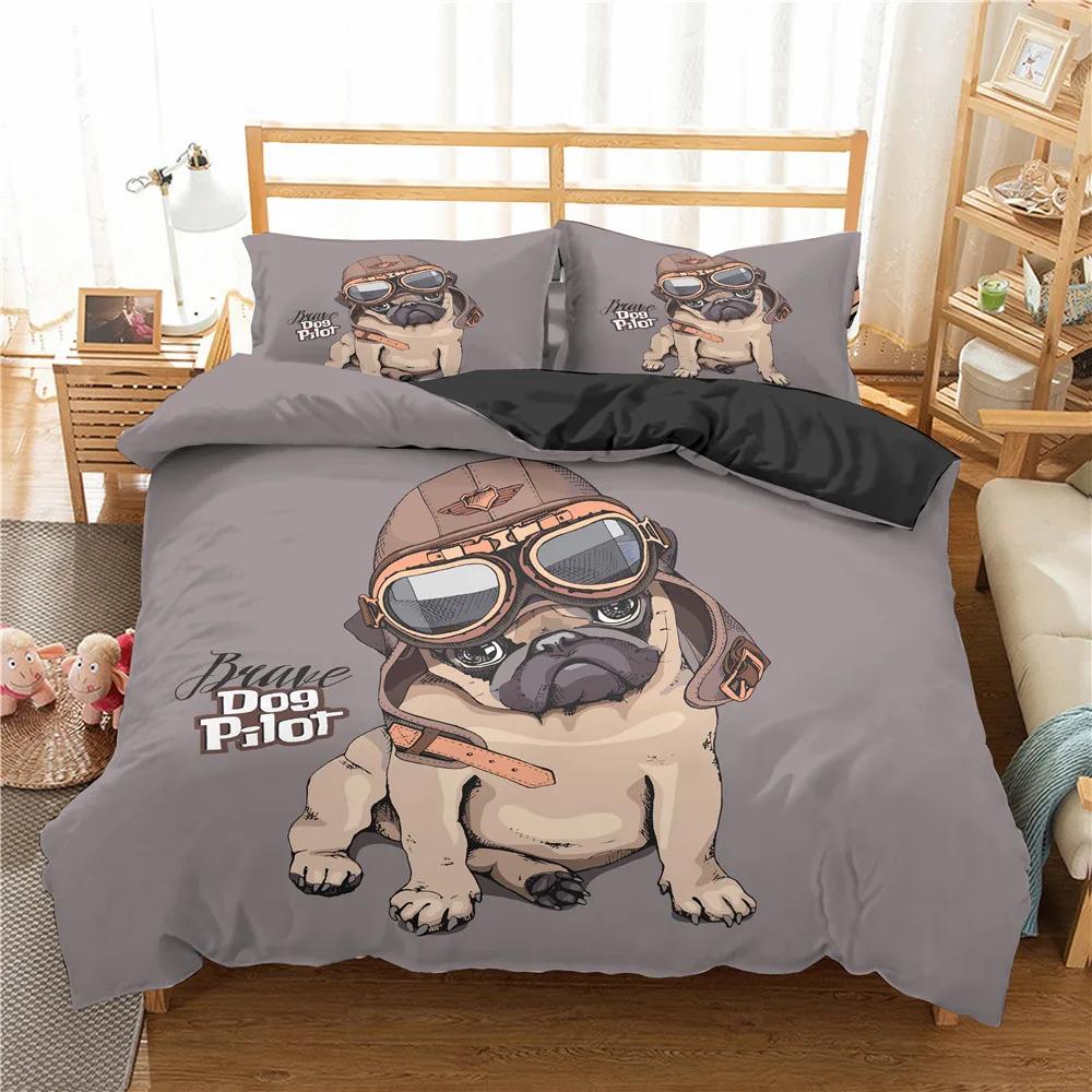 Comforter Black Lovely Cats Bedroom Set S Comforter Bedding Set Twin Size Cartoon Dog /Pet Cat Full Size S