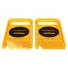 2 Set Featherboard Adjustable Extended Woodworking Track Safety Device for Table Saw Router Tables