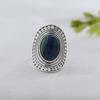 Rainbow Calsilica Silver Ring, Pure 925 Sterling Silver Handmade Jewelry, Silver Women Jewelry Ar8943