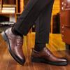Herrskor för alla säsonger Läder Casual Bekväma Att Bära För Dagligt Bruk Slitstarkt Material Med God Kvalitet