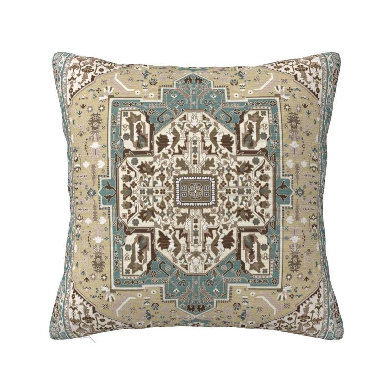 

Bohemia Ethnic Antique Persian Carpet Modern Throw Pillow Cover Home Decorative Tribal Rug Style Chair Cushion 30x30cm 12x12in