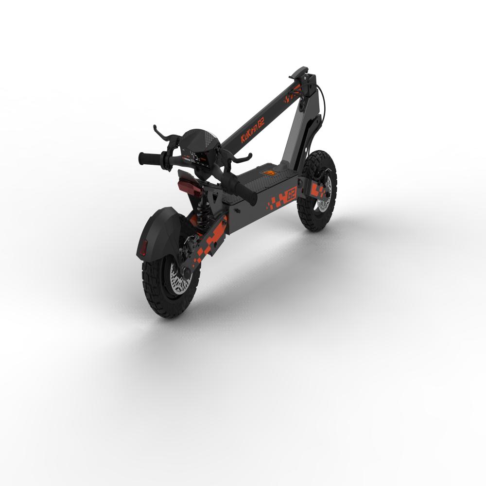 KuKirin G2 800W 48V 15AH Electric Scooter Max Speed 45-50km/h 10 Inch Off-Road Tyres Lcd Display Range 55-60km Foldable Escooter- NO ABE.