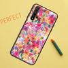 Colourful Flower Painting Art For Huawei Nova Y91 Y70 Y72 Y73 Y60 Y90 Y61 8i 7i 11i 12i 12s 9 10 SE P20 P30 P40 Lite Case