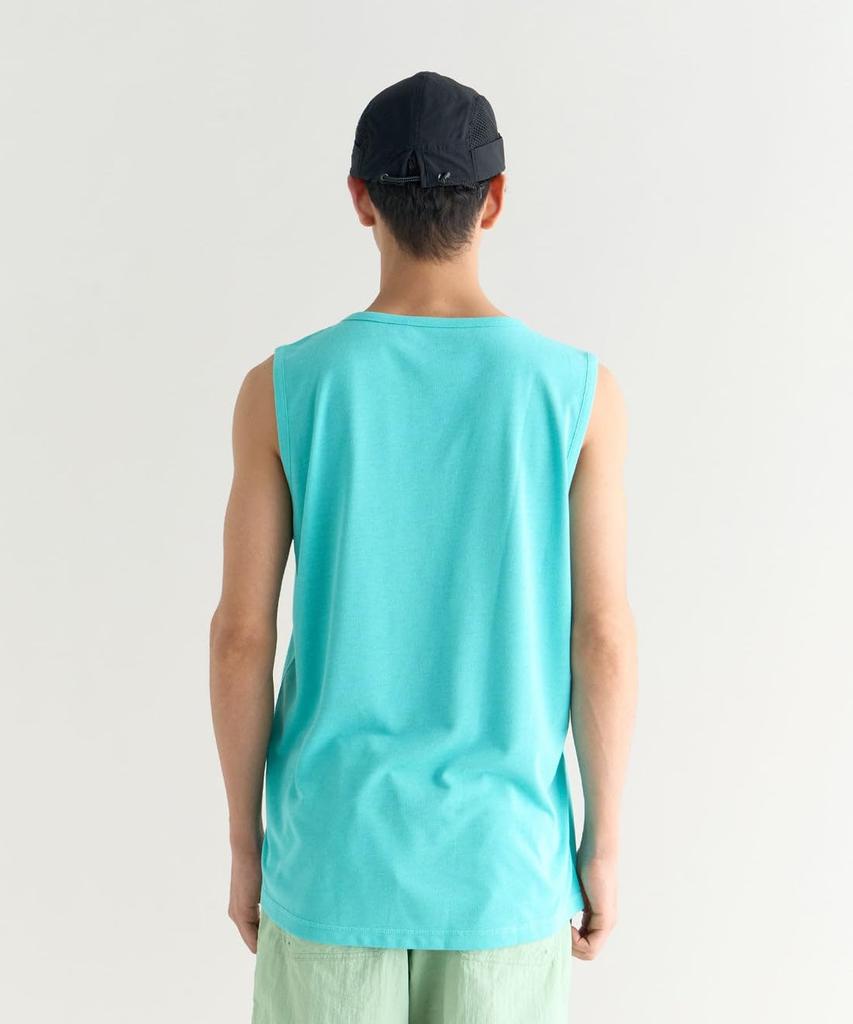 NANGA DRY MIX FRAME LOGO T/T Men's Casual Shirt, Moisture-Wicking, Quick-Drying, UV Protection, N2500-1Y510A