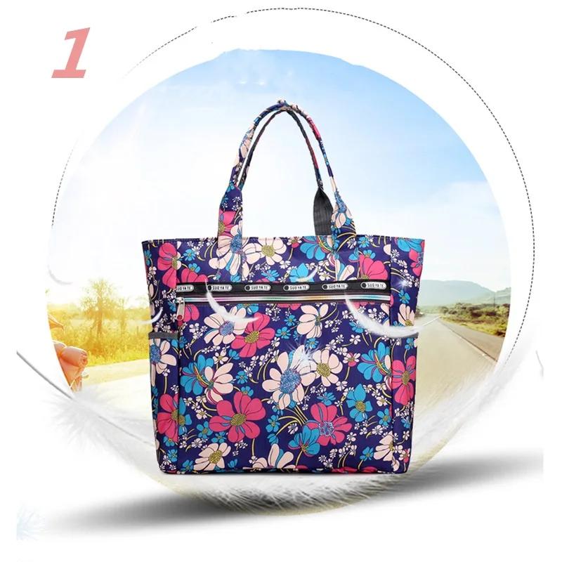 

Женская сумка для обеда Модная с цветочным принтом Студенческая Пикник Сумки для обеда Водонепроницаемая Сумочка-кошелек Сумка-тоут большой вместимости