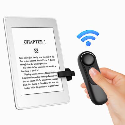 RF Remote Control Page Turner Phone Camera Video Record Remote Page Turner Clicker for Kindle Paperwhite Oasis Kobo