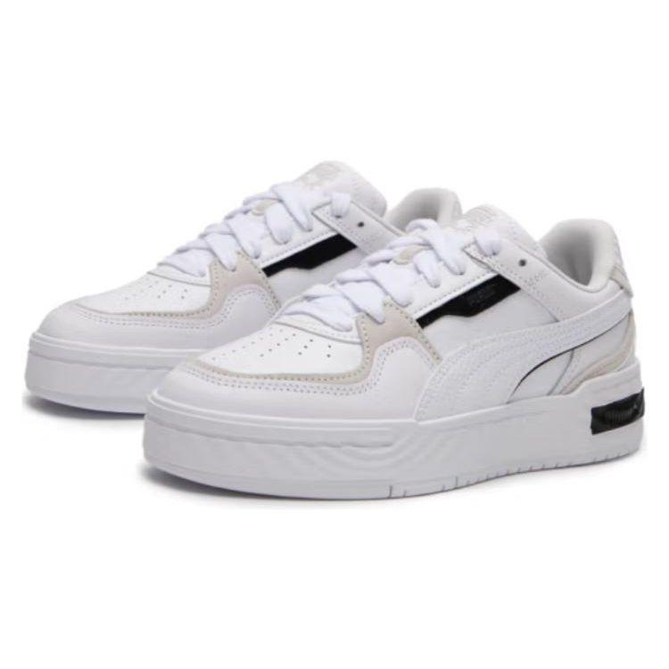 Puma Ca Pro Ripple Bequeme Vielseitige Atmungsaktive Low-Top Sneakers Unisex Sneakers Weiß Schwarz 395773-06