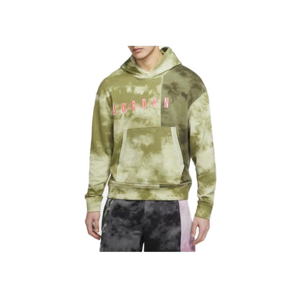 Air Jordan Sport DNA Ink Hoodie Men Sweatshirt Green CJ0227-370
