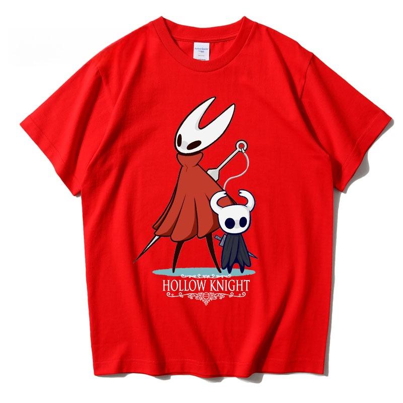 

2025 Лето Hollow Knight Silksong Футболка с коротким рукавом Игровая атрибутика Хлопок Графика Шмель Винтажные футболки Унисекс Топы Футболки 4XL