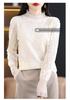 Women's Spring-Summer Chiffon Knit Top with Lace & Mesh Half-High Collar