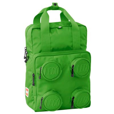 Brick 2x2 Backpack, for Boy Green Backpack