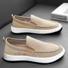 Men's Slip-On Canvas Shoes: Breathable Summer Casual Footwear