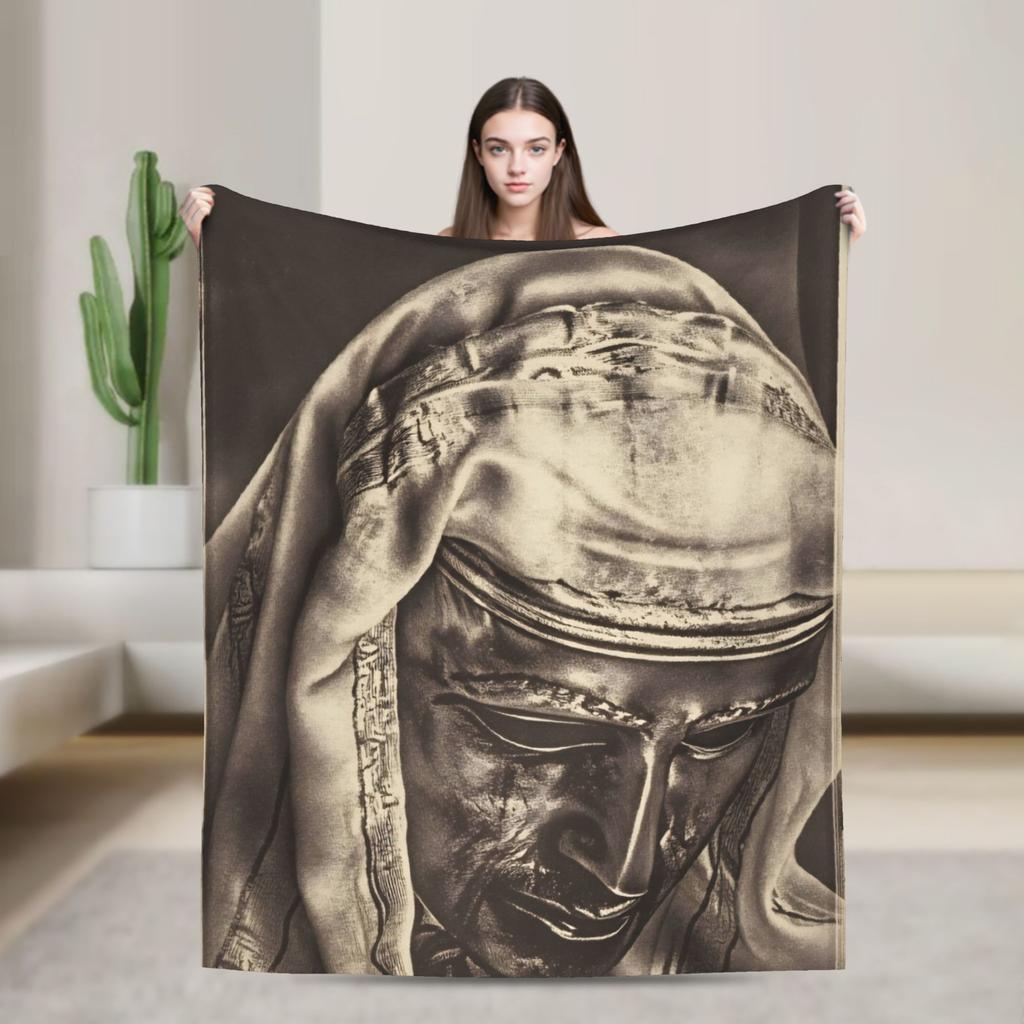 Baldwin IV of Jerusalem Flannel Blanket Adults Child Super Soft Throw Blanket Winter Home Decor Bedspread Sofa Bed Cover