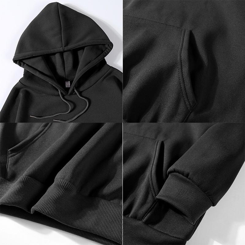 NOFS Printed Hooded Sweatshirt Loose Fit Streetwear Women