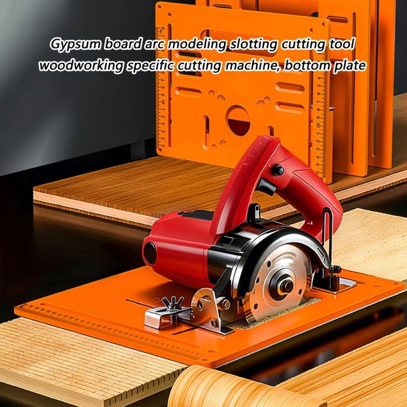 Expert Wooden Cutting Tool For Curved Plasterboard Slots With Portable Carpentry Design Nonslip Wooden Manual Equipment