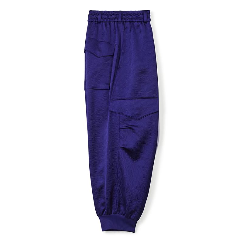 

Y-3 2024 Autumn And Winter New Tch Seer Crg Pn Casual Pants Women bottoms Purple JE3426 S